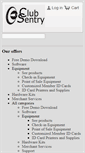 Mobile Screenshot of clubsentry.com